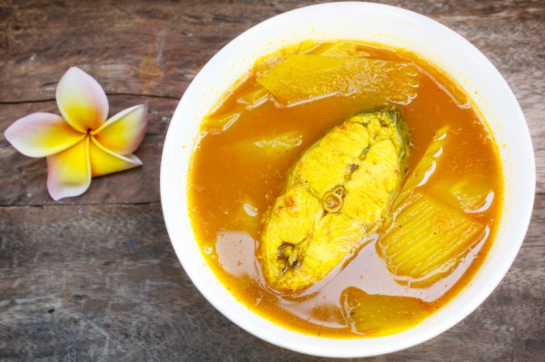 Hot and sour with fish. อาหารลดน้ำหนัก