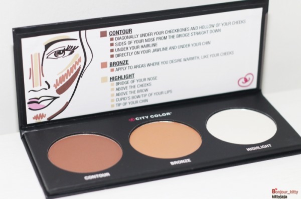 CITY COLOR Contour Effects Contouring Palette