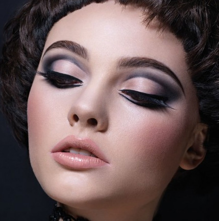 Eye brow and eye make-up