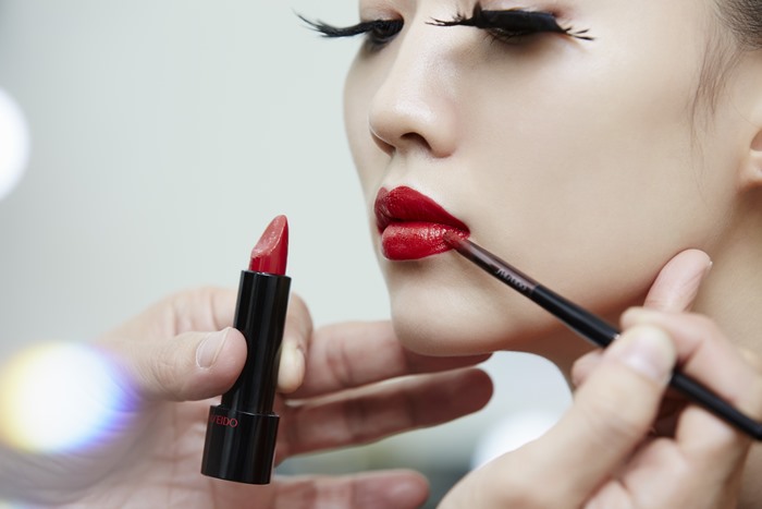 ลิปสติกสีแดง