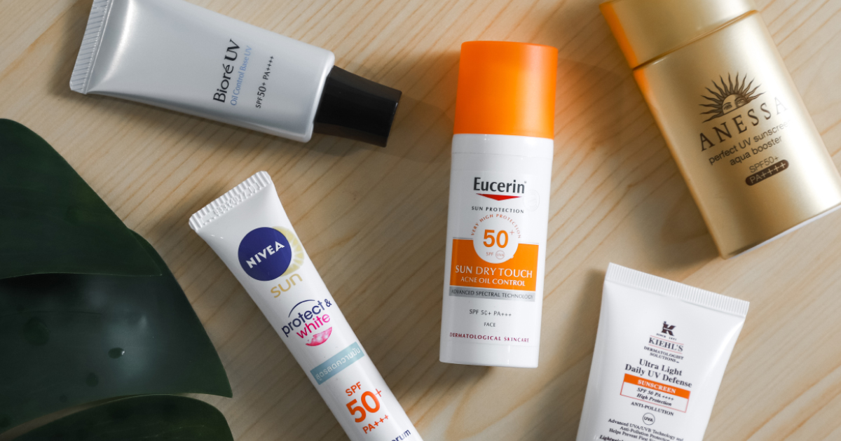 anessa Biore eucerin Kiehl’s nivea ครีมกันแดด ครีมกันแดดคุมมัน รีวิว ครีมกันแดด