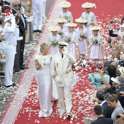 พิธีเสกสมรส Prince Albert