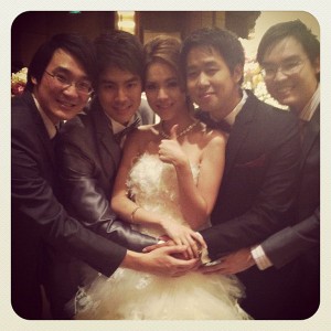 ภาพงานแต่งงาน บัว สโรชา น้องสาว บีม กวี