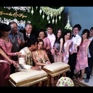 ภาพงานแต่งงาน บัว สโรชา น้องสาว บีม กวี