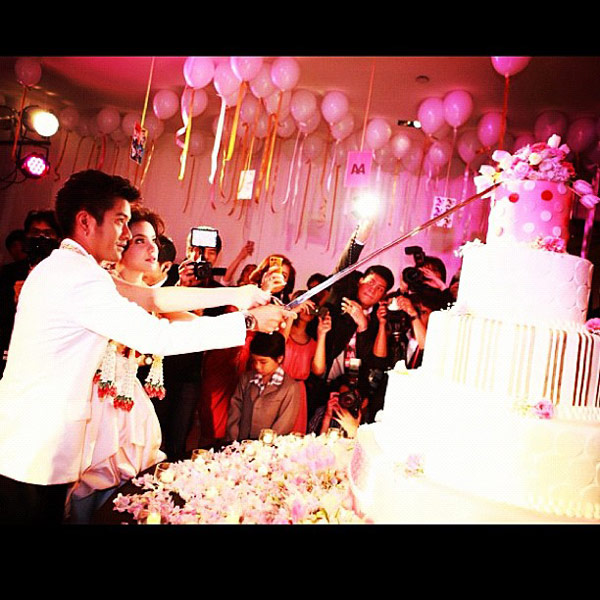 งานแต่งงาน หนุ่ม อรรถพร และ ฝ้าย อริญรดา