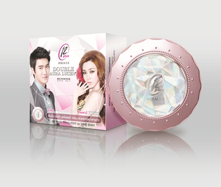 แป้งผสมรองพื้น 12 Plus Miracle Double Aura Lucent BB Powder