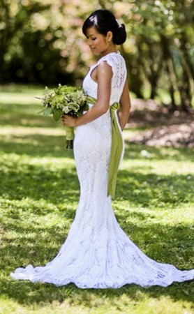 ถักชุดแต่งงาน 