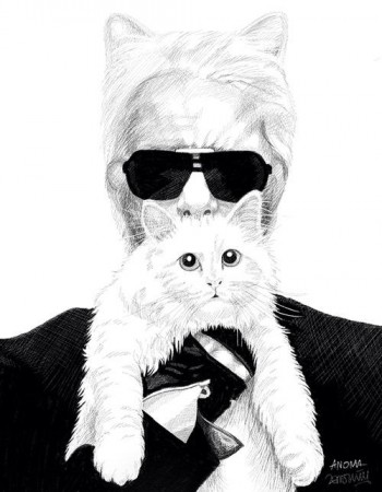 Choupette ของ Karl Lagerfeld