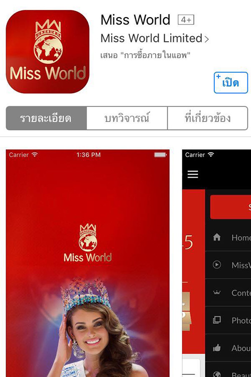 Miss Thailand World 2015