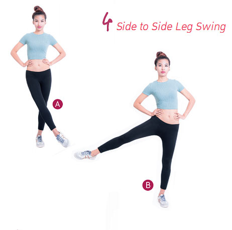 ท่าออกกำลังกาย บริหารเรียวขา 