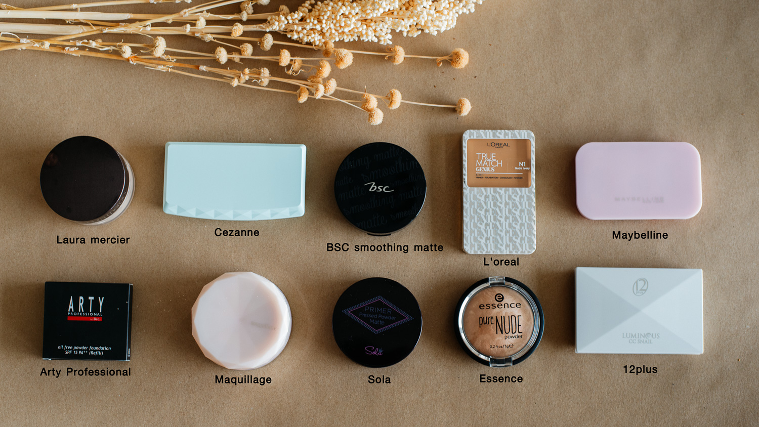 bsc รีวิว เครื่องสำอาง แป้ง แป้งฝุ่น แป้งพัฟ