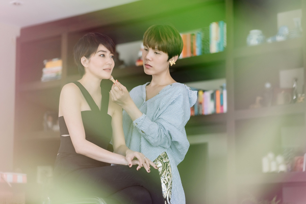 แต่งหน้าให้เจี๊ยบ โสภิตนภา