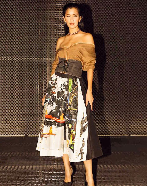 ปูที่มิลาน แฟชั่นวีค