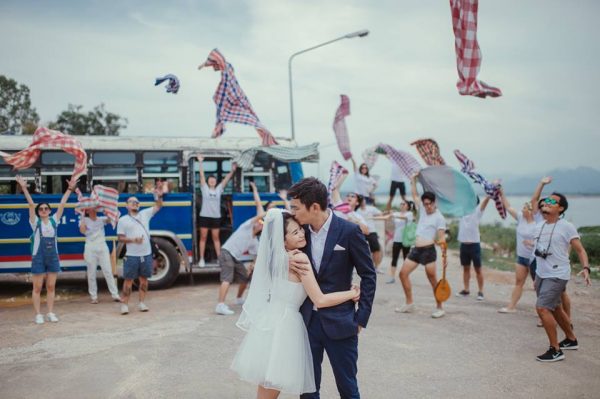 คู่รัก ถ่ายพรีเวดดิ้ง ผู้บ่าวไทบ้าน พรีเวดดิ้ง แก๊งค์เพื่อน ไอเดียถ่ายพรีเวดดิ้ง