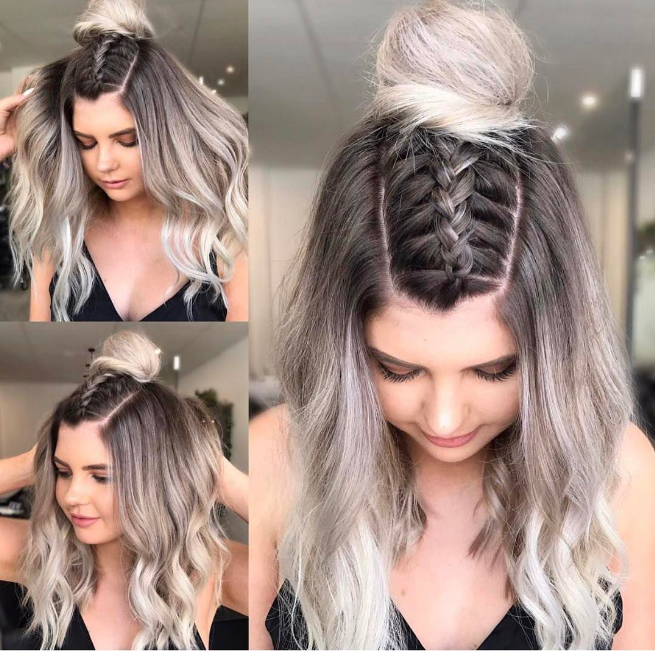 ทรงผมถักเปียน่ารักๆ