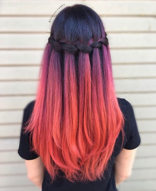 ทรงผมถักเปียน่ารักๆ