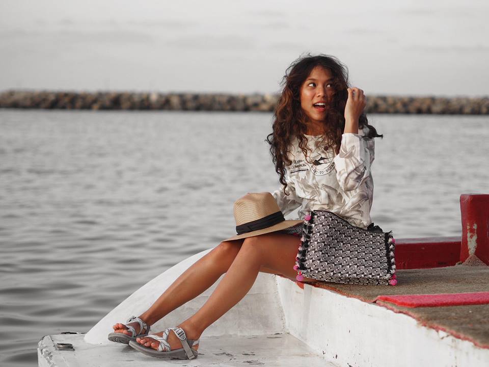 Happy Nancy กระเป๋า เปิดกระเป๋า แนนซี่ แนนซี่ นัยน์ภัค ไปเที่ยวทะเล