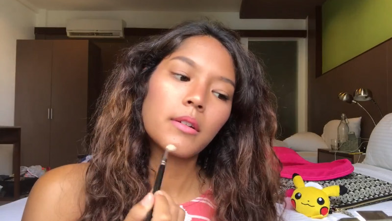 คนผิวคล้ำแต่งหน้า ผิวคล้ำ ผิวคล้ำแต่งหน้า ผิวแทน แต่งหน้า แนนซี่ นัยน์ภัค โทนสีแต่งหน้า