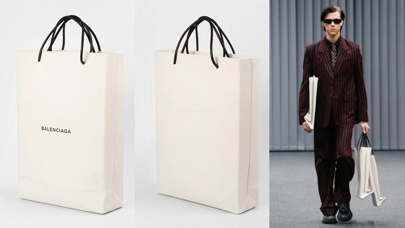 Balenciaga กระเป๋า กระเป๋าBalenciaga กระเป๋าถุงกระดาษ ถุงช้อปปิ้ง เทรนด์แฟชั่น