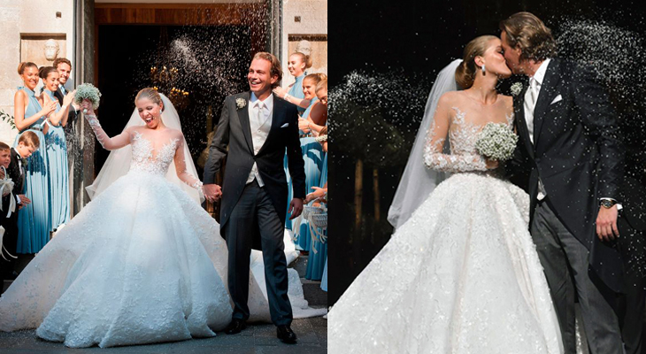 งานแต่งงาน ชุดแต่งงาน ชุดแต่งงาน 35 ล้านบาท วิคตอเรีย สวารอฟสกี้ สวารอฟสกี้ (Swarovski)