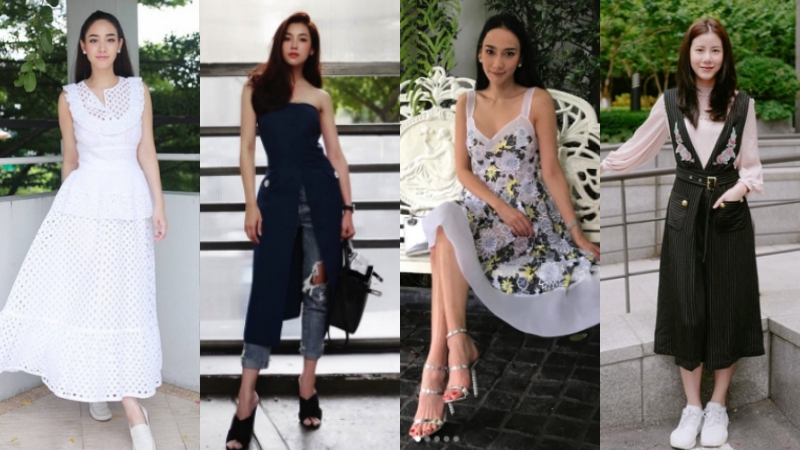 snap snap signatre ปลาบู่ทอง ปิ่นอนงค์ มิน พีชญา อั้ม-พัชราภา เบลล่า ราณี เอสเธอร์ สุปรีย์ลีลา แมทช์เสื้อผ้า