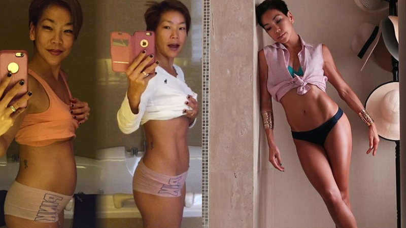 กล้ามท้อง ซิกแพค พุงป่อง พุงป่อง เวลามีประจำเดือน มีประจำเดือน วิธีลดพุง เมจิ อโณมา