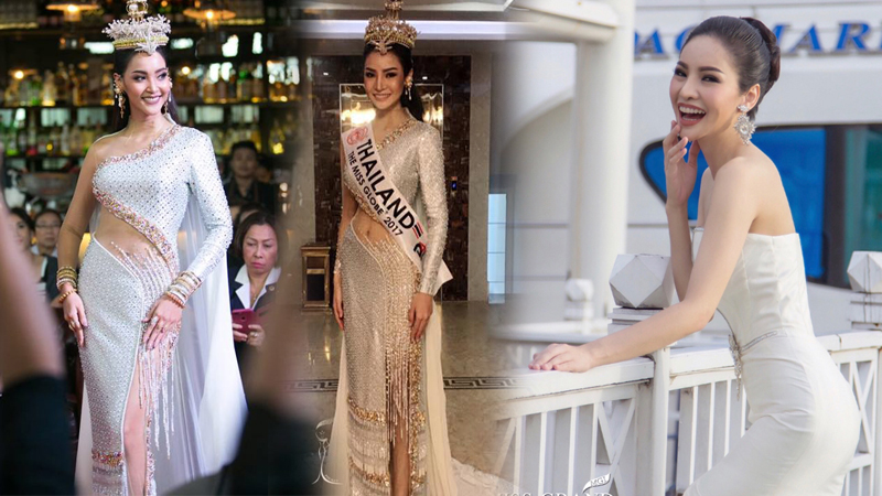 Miss Globe International 2017 ชุดประจำจังหวัดภูเก็ต นางงาม ประกวดนางงาม มิสแกรนด์ อ้อย ชัชฎาภรณ์ กิมากรณ์