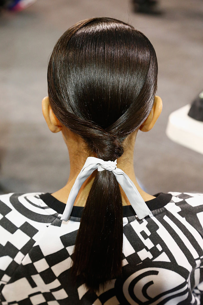  ทรงผมมัดรวบเก๋ๆ