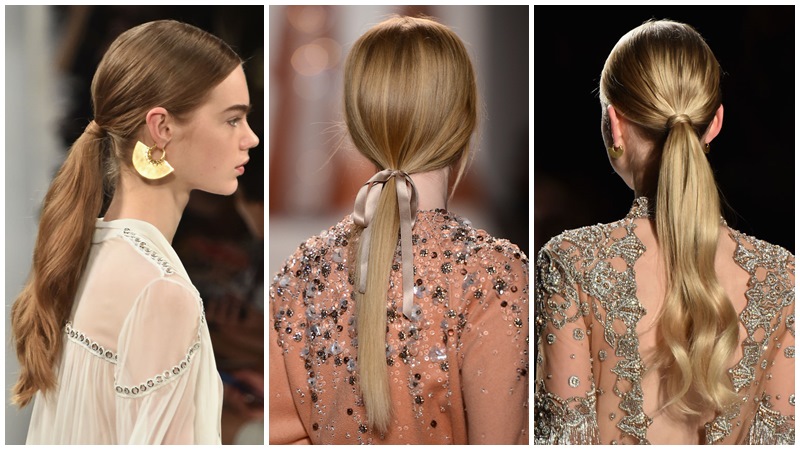 ทรงผม ทรงผมมัดรวบ ทรงผมยาว ทรงผมหางม้า