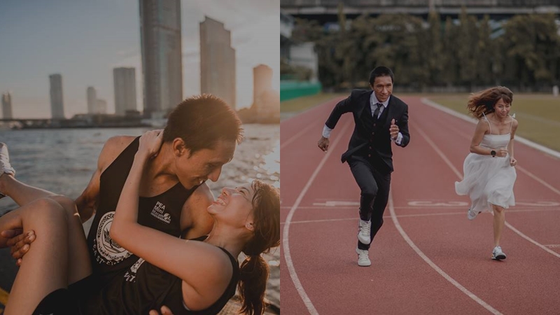 Sanit Nitigultanon คู่รักนักวิ่ง ถ่ายพรีเวดดิ้ง พรีเวดดิ้ง