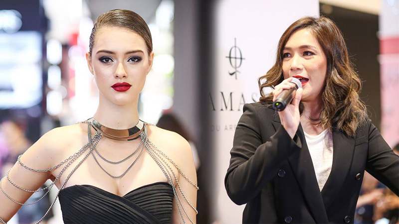 Illamasqua ทาปากสีแดง ทาปากแดง ปากแดง อิลลามาสก้า โมเม