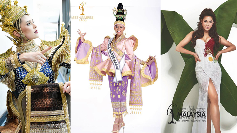 ชุดประจำชาติ ชุดประจำชาติ มิสยูนิเวิร์สมาเลเซีย นางงาม มิสยูนิเวิร์ส2017