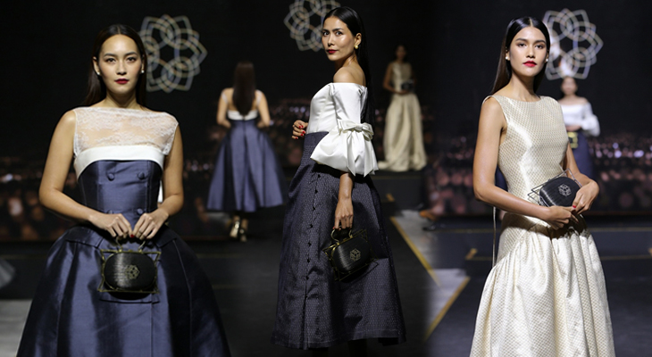 กระเป๋า กระเป๋า PHYA บีน้ำทิพย์ เชอรี่-เข็มอัปสร แฟชั่นโชว์