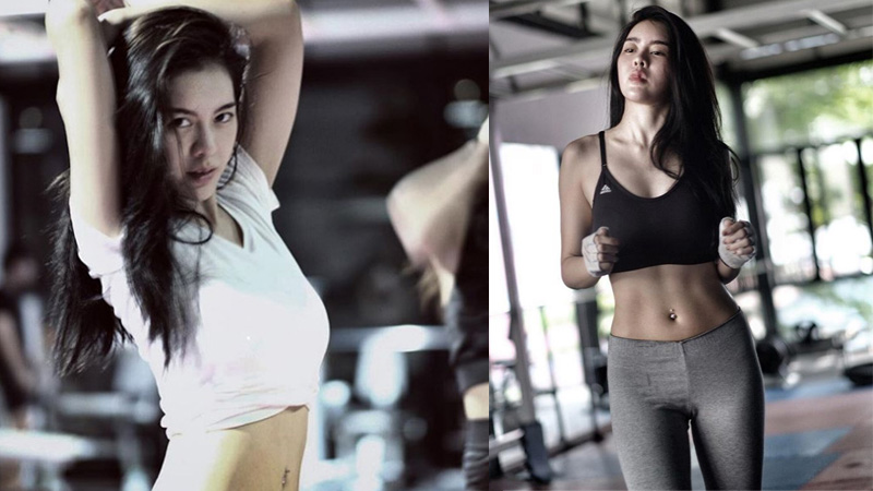 ซิกแพค ท่ากระชับต้นขา ลดความอ้วน ลดน้ำหนัก สร้างซิกแพค ออกกำลังกาย ไอซ์ ปรีชญา ไอซ์ ปรีชญา พงษ์ธนานิกร