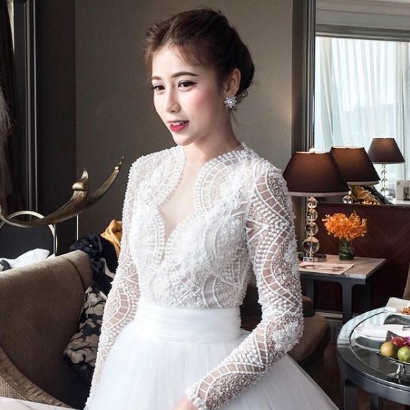 ชุดแต่งงานดารา