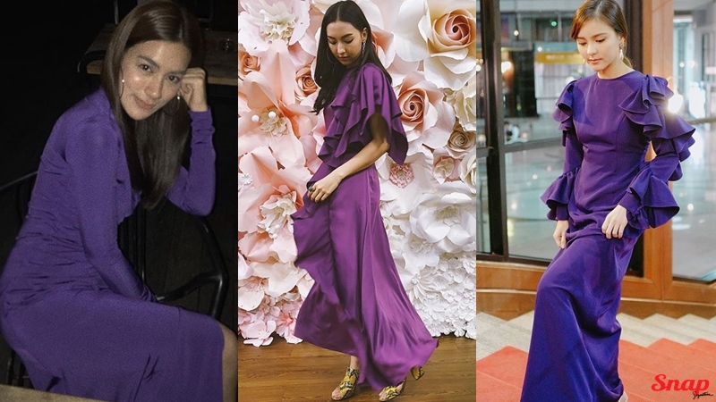 snap signature คาริสา สปริงเก็ตต์ คิมเบอร์ลี่ แอน โวเทลมัส ยิปโซ อริย์กันตา ออม สุชาร์ เต้ย-จรินทร์พร โทนสีม่วง