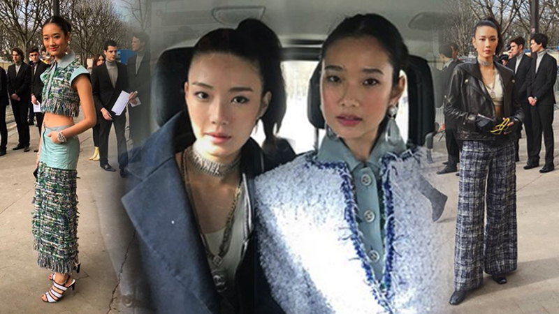 ชาแนล ซุปเปอร์โมเดล นางแบบไทย หลิน มชณต ออกแบบ ชุติมณฑน์