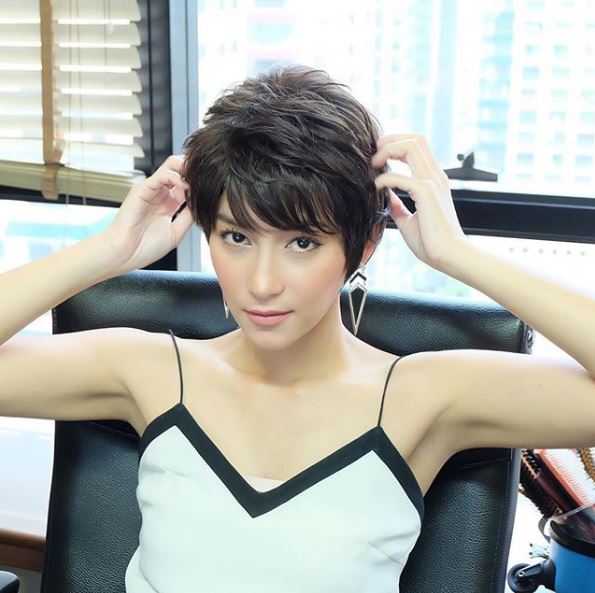 ดาราใส่วิกผมสั้น