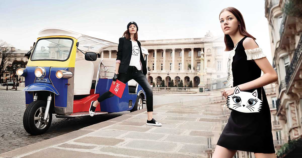 JASPAL Karl Lagerfeld for Jaspal Paris by Day Paris by Night Parisian Chic คาร์ล-ลาเกอร์เฟลด์