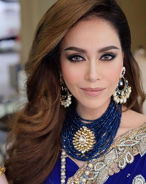 ดาราในลุคสาวอินเดีย