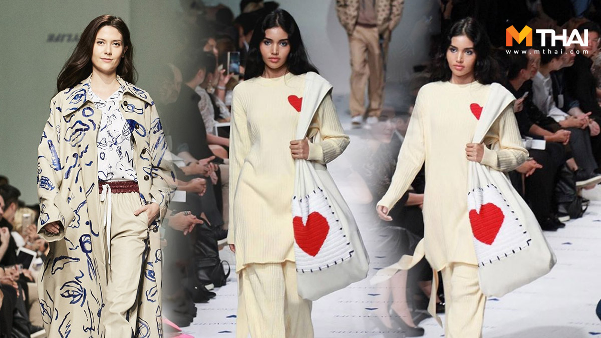 Elle-Fashion-Week ปวีณา ซิงค์ มิสยูนิเวิร์สไทยแลนด์ วีณา วีนา เดินแบบ