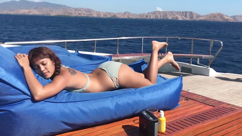 Happy Nancy ทำผิวแทน ผิวแทนสวย สาวผิวแทน อาบแดด แฮปปี้แนนซี่