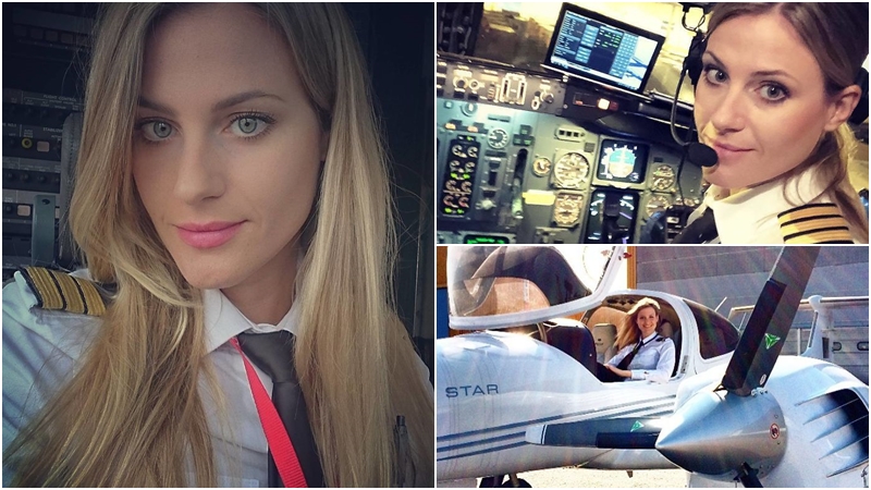 Sara Johansson ซาร่า โจแฮนส์สัน นักบินอาชีพ อาชีพนักบิน เดินตามความฝัน