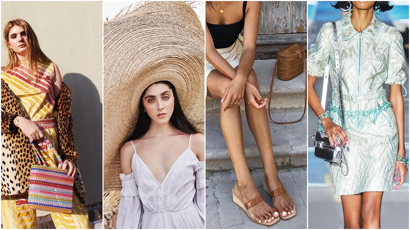 กระเป๋า ชุดเดรส รองเท้าผู้หญิง หมวกปีกกว้าง เทรนด์แฟชั่น