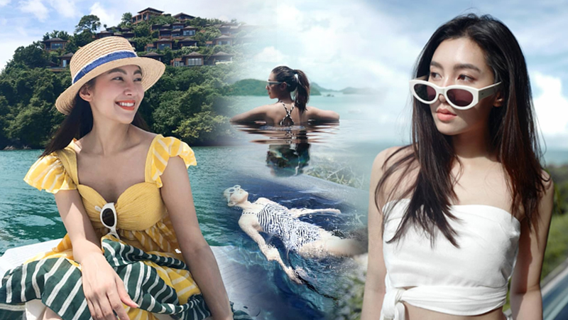 ชุดไปเที่ยวทะเล เบลล่า ราณี ไอเทมเที่ยวทะเล