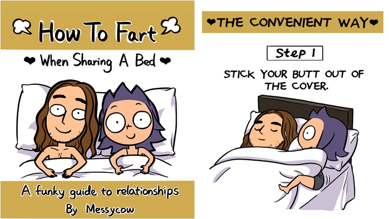 ตด ตดใส่แฟน ผายลม แฟนตด