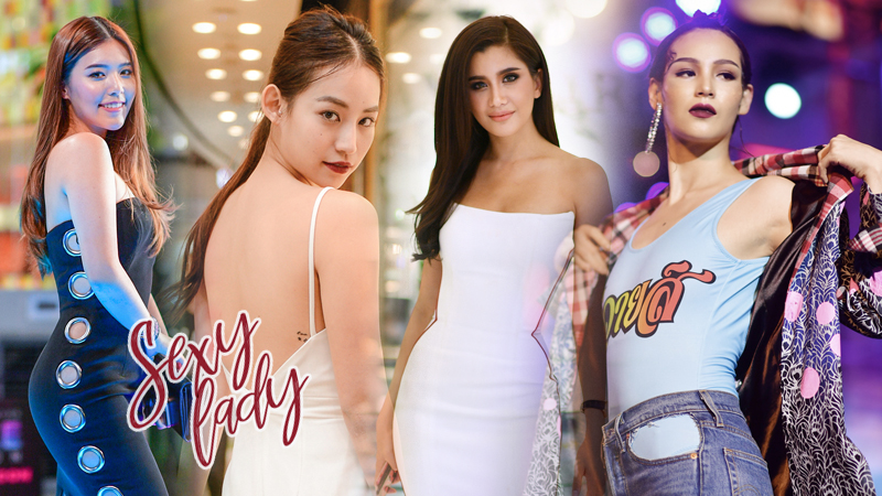 คริส-หอวัง คิทตี้ ชิชา ชุดเซ็กซี่ ชุดโชว์หลัง บี น้ําทิพย์ ปราง กัญญ์ณรัณ ปอย-ตรีชฎา มิกซ์แอนด์แมทช์ เสื้อเชิ้ตสีขาว เอวคอด แต่งตัวเซ็กซี่