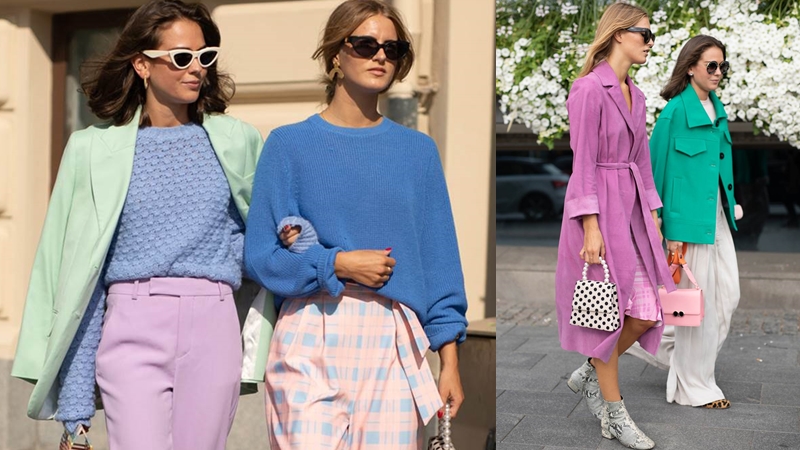 สีพาสเทล เทรนด์แฟชั่น แฟชั่นวีค