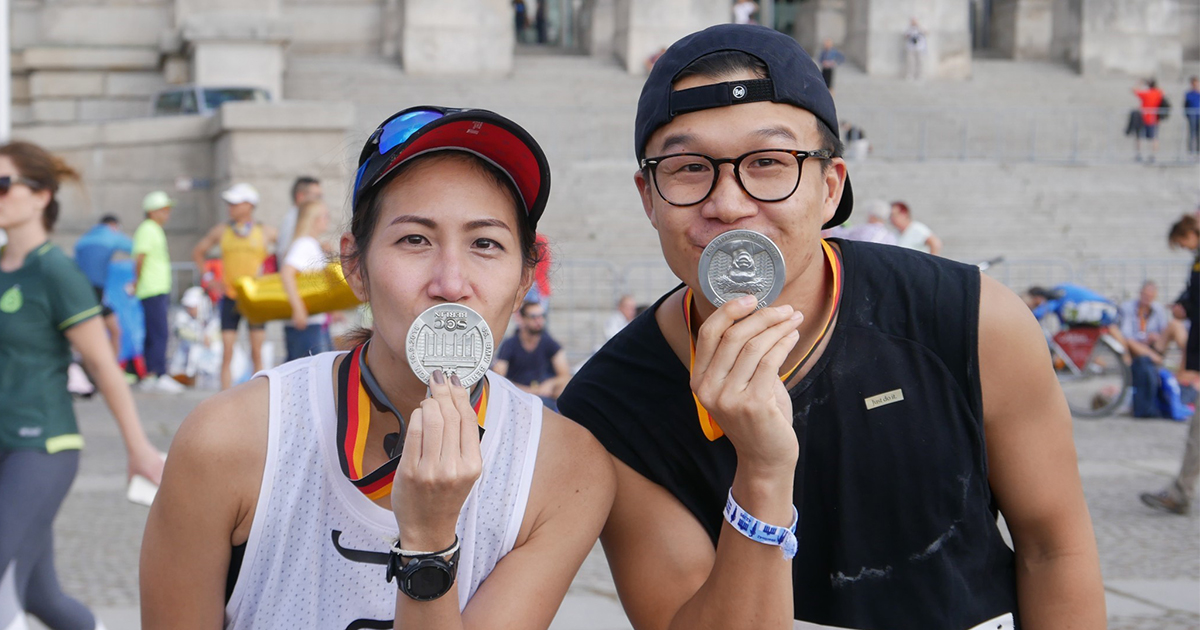 การดูแลความรัก คู่รัก คู่รักนักวิ่ง