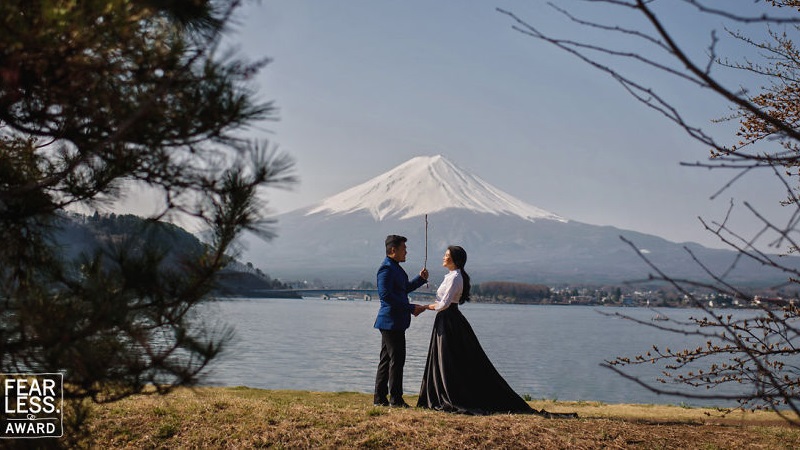 Fearless Awards คู่รัก งานแต่งงาน ช่างภาพ ภาพงานแต่ง ประจำปี 2018 ภาพพรีเวดดิ้ง